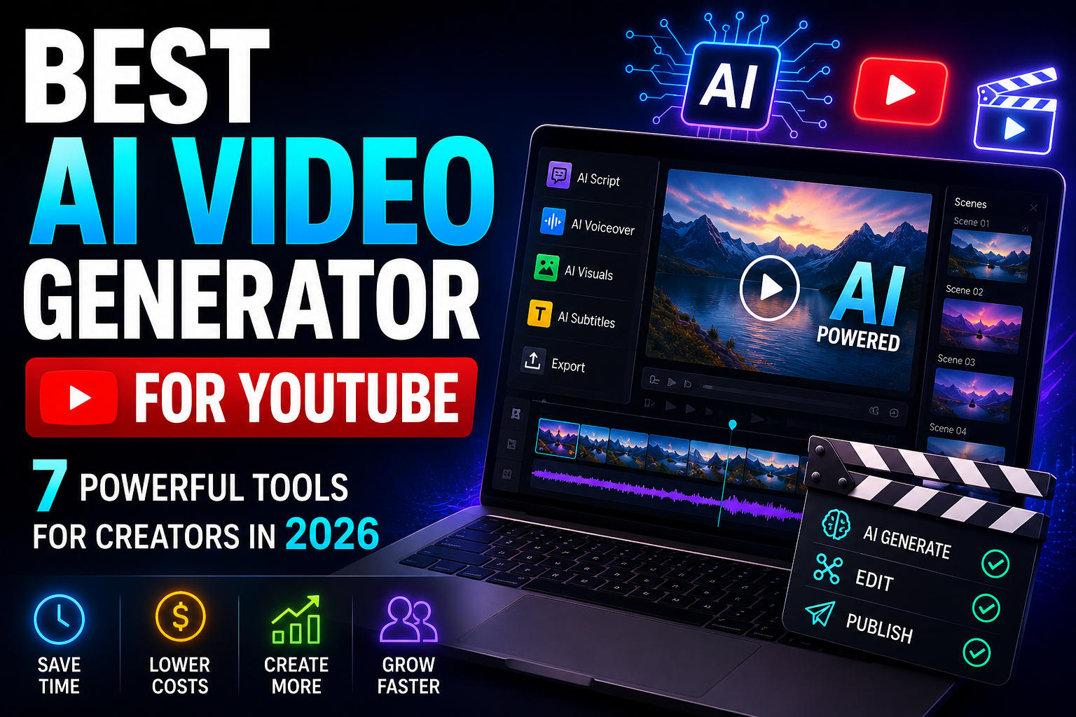 Best AI Video Generator for YouTube: 7 Powerful Tools Every Creator Should Try in 2025